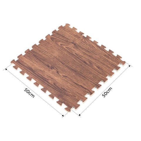 Mata piankowa pod basen puzzle 50 x 50 cm 8 szt Mata piankowa pod basen puzzle 50 x 50 cm 8 szt