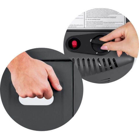 Piecyk gazowy HM-900 Humberg czarny Piecyk gazowy HM-900 Humberg czarny