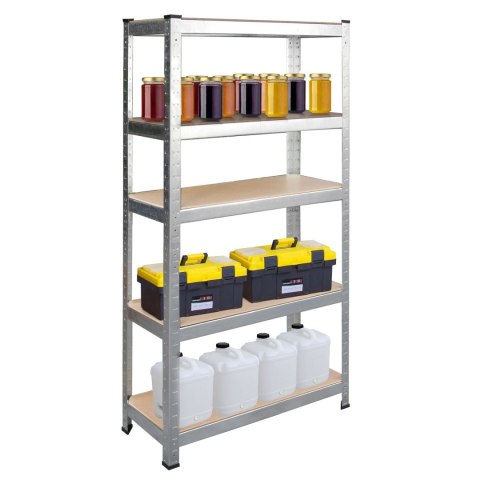 Regał metalowy magazynowy zestaw 2 szt 150 x 75 x 30 cm Humberg HR-810 Regał metalowy magazynowy zestaw 2 szt 150 x 75 x 30 cm Humberg HR-810