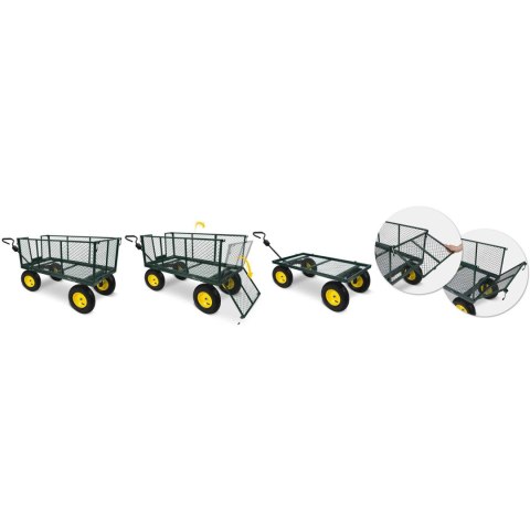Wózek ogrodowy wywrotka 280l Humberg HM-510 Wózek ogrodowy wywrotka 280l Humberg HM-510
