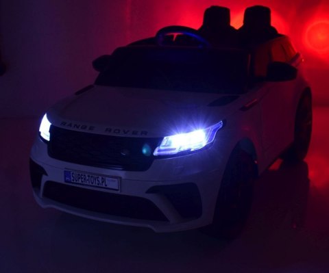 AUTO NA AKUMULATOR LAND ROVER VELAR, MIĘKKIE SIEDZENIE, MIĘKKIE KOŁA/QY2088 AUTO NA AKUMULATOR LAND ROVER VELAR, MIĘKKIE SIEDZENIE, MIĘKKIE KOŁA/QY2088
