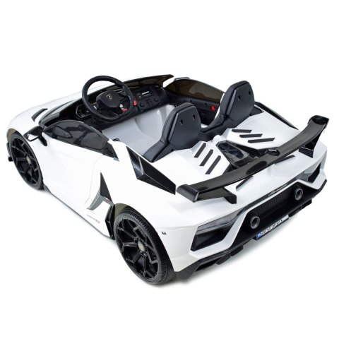 LICENCJONOWANY LAMBORGHINI AVENTADOR SVJ DLA 2 DZIECI, FUNKCJA DRIFTU MIĘKKIE SIEDZENIE, MIĘKKIE KOŁA/SX2028 LICENCJONOWANY LAMBORGHINI AVENTADOR SVJ DLA 2 DZIECI, FUNKCJA DRIFTU MIĘKKIE SIEDZENIE, MIĘKKIE KOŁA/SX2028