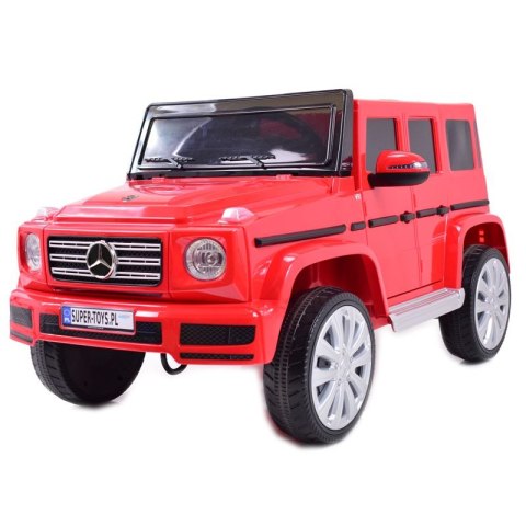 MERCEDES G500 NA AKUMULATOR MIĘKKIE KOŁA EVA, MIĘKKIE SIEDZENIE, LAKIEROWANY FULL OPCJA/JJ2077 MERCEDES G500 NA AKUMULATOR MIĘKKIE KOŁA EVA, MIĘKKIE SIEDZENIE, LAKIEROWANY FULL OPCJA/JJ2077