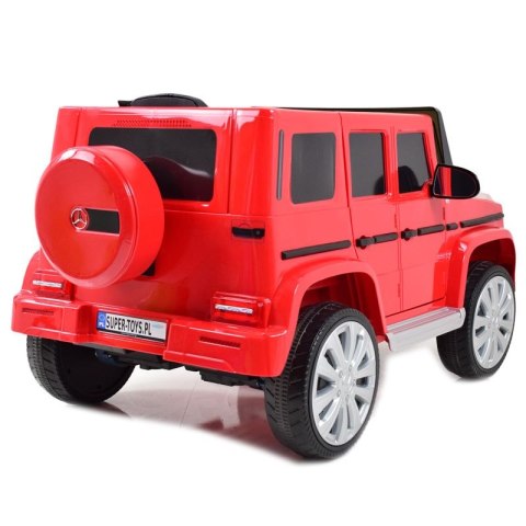 MERCEDES G500 NA AKUMULATOR MIĘKKIE KOŁA EVA, MIĘKKIE SIEDZENIE, LAKIEROWANY FULL OPCJA/JJ2077 MERCEDES G500 NA AKUMULATOR MIĘKKIE KOŁA EVA, MIĘKKIE SIEDZENIE, LAKIEROWANY FULL OPCJA/JJ2077