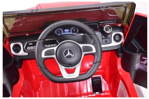 MERCEDES G500 NA AKUMULATOR MIĘKKIE KOŁA EVA, MIĘKKIE SIEDZENIE, LAKIEROWANY FULL OPCJA/JJ2077 MERCEDES G500 NA AKUMULATOR MIĘKKIE KOŁA EVA, MIĘKKIE SIEDZENIE, LAKIEROWANY FULL OPCJA/JJ2077