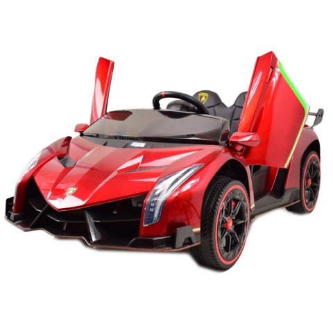 ORYGINALNE LAMBORGHINI VENENO NA AKUMULATOR, MIĘKKIE KOŁA, MIĘKKIE SIEDZENIE, LAKIER/XMX615 ORYGINALNE LAMBORGHINI VENENO NA AKUMULATOR, MIĘKKIE KOŁA, MIĘKKIE SIEDZENIE, LAKIER/XMX615