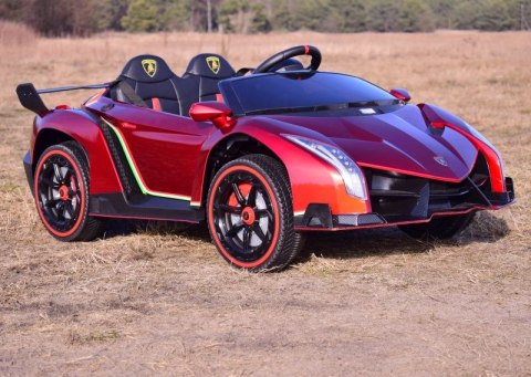 ORYGINALNE LAMBORGHINI VENENO NA AKUMULATOR, MIĘKKIE KOŁA, MIĘKKIE SIEDZENIE, LAKIER/XMX615 ORYGINALNE LAMBORGHINI VENENO NA AKUMULATOR, MIĘKKIE KOŁA, MIĘKKIE SIEDZENIE, LAKIER/XMX615