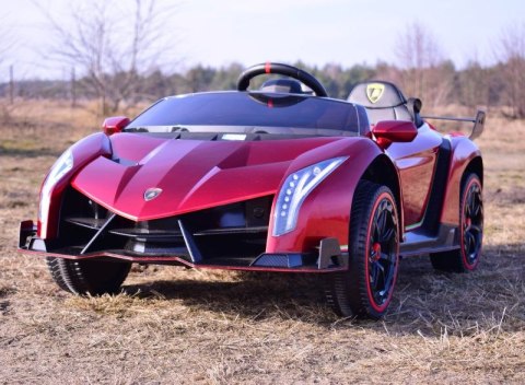 ORYGINALNE LAMBORGHINI VENENO NA AKUMULATOR, MIĘKKIE KOŁA, MIĘKKIE SIEDZENIE, LAKIER/XMX615 ORYGINALNE LAMBORGHINI VENENO NA AKUMULATOR, MIĘKKIE KOŁA, MIĘKKIE SIEDZENIE, LAKIER/XMX615