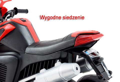 DUŻY MOTOR ŚCIGACZ Z SYMULACJĄ WYDECHU, MIĘKKIE KOŁA STRONG 2 EXCLUSIVE/6288A DUŻY MOTOR ŚCIGACZ Z SYMULACJĄ WYDECHU, MIĘKKIE KOŁA STRONG 2 EXCLUSIVE/6288A