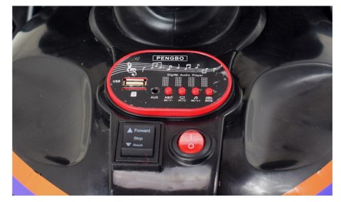 DUŻY MOTOR ŚCIGACZ STRONG 2 EXCLUSIVE, ŚWIECĄCE KOŁA, 3 KOŁOWY/HT6188 DUŻY MOTOR ŚCIGACZ STRONG 2 EXCLUSIVE, ŚWIECĄCE KOŁA, 3 KOŁOWY/HT6188