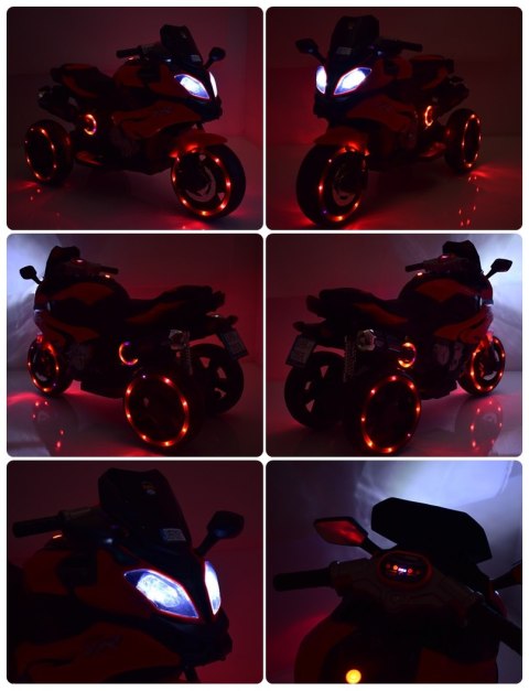 DUŻY MOTOR ŚCIGACZ STRONG 2 EXCLUSIVE, ŚWIECĄCE KOŁA/HLX2018 DUŻY MOTOR ŚCIGACZ STRONG 2 EXCLUSIVE, ŚWIECĄCE KOŁA/HLX2018