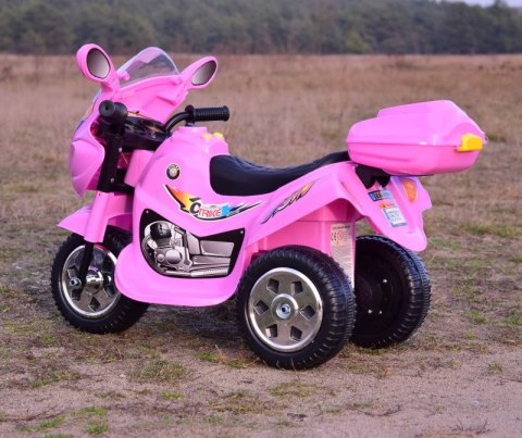 Motorek dla maluszka, dźwięki, światła, miękkie siedzenie/LL1188 Motorek dla maluszka, dźwięki, światła, miękkie siedzenie/LL1188