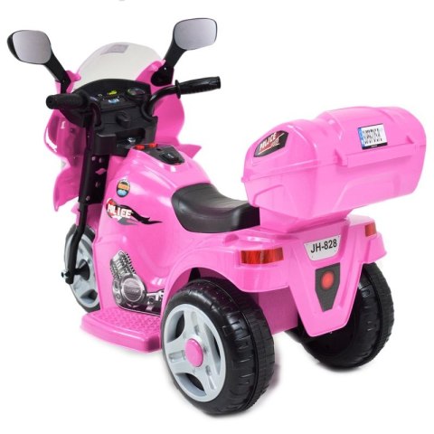 MOTOR NA AKUMULATOR ŚCIGACZ, DŻWIĘKI, ŚWIATŁA/HJ828 MOTOR NA AKUMULATOR ŚCIGACZ, DŻWIĘKI, ŚWIATŁA/HJ828