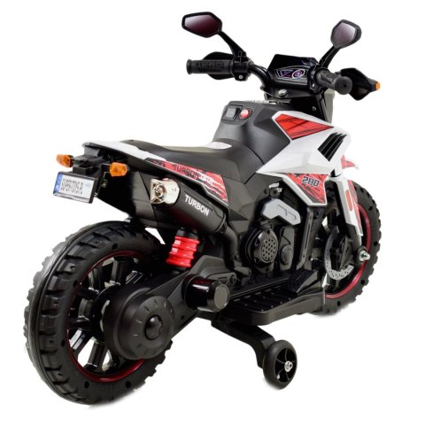 NAJNOWSZY PIERWSZY AKUMULATOROWY MOTOREK CROSSOWY TURBON, MIĘKKIE SIEDZENIE, GAZ W RĄCZCE, HAMULEC/DLS09-HAND NAJNOWSZY PIERWSZY AKUMULATOROWY MOTOREK CROSSOWY TURBON, MIĘKKIE SIEDZENIE, GAZ W RĄCZCE, HAMULEC/DLS09-HAND