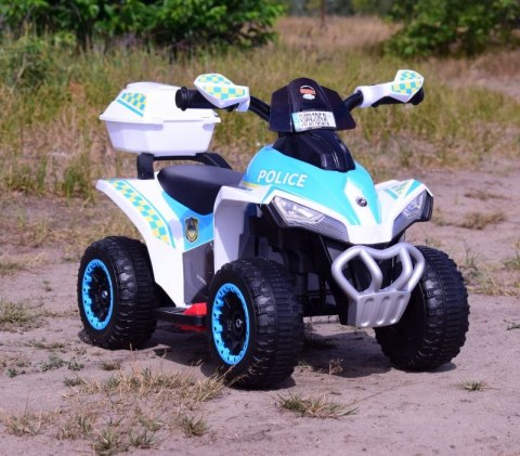 QUAD NA AKUMULATOR POLICJA Z KUFERKIEM - SUPER JAKOŚĆ/GTS-1188A QUAD NA AKUMULATOR POLICJA Z KUFERKIEM - SUPER JAKOŚĆ/GTS-1188A