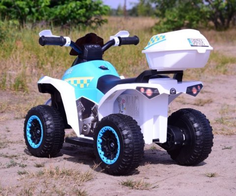 QUAD NA AKUMULATOR POLICJA Z KUFERKIEM - SUPER JAKOŚĆ/GTS-1188A QUAD NA AKUMULATOR POLICJA Z KUFERKIEM - SUPER JAKOŚĆ/GTS-1188A