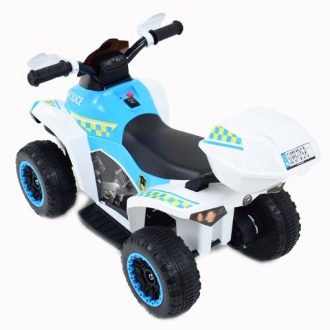 QUAD NA AKUMULATOR POLICJA Z KUFERKIEM - SUPER JAKOŚĆ/GTS-1188A QUAD NA AKUMULATOR POLICJA Z KUFERKIEM - SUPER JAKOŚĆ/GTS-1188A