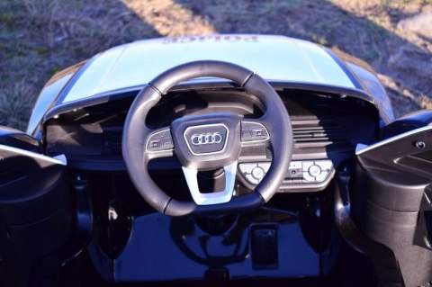 AUDI Q5 POLICJA , MIĘKKIE KOŁA, MIĘKKIE SIEDZENIE, RADIO FM, BLUETOOTH - PEŁNA OPCJA/S305 AUDI Q5 POLICJA , MIĘKKIE KOŁA, MIĘKKIE SIEDZENIE, RADIO FM, BLUETOOTH - PEŁNA OPCJA/S305