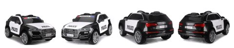 AUDI Q5 POLICJA , MIĘKKIE KOŁA, MIĘKKIE SIEDZENIE, RADIO FM, BLUETOOTH - PEŁNA OPCJA/S305 AUDI Q5 POLICJA , MIĘKKIE KOŁA, MIĘKKIE SIEDZENIE, RADIO FM, BLUETOOTH - PEŁNA OPCJA/S305