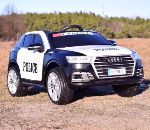 AUDI Q5 POLICJA , MIĘKKIE KOŁA, MIĘKKIE SIEDZENIE, RADIO FM, BLUETOOTH - PEŁNA OPCJA/S305 AUDI Q5 POLICJA , MIĘKKIE KOŁA, MIĘKKIE SIEDZENIE, RADIO FM, BLUETOOTH - PEŁNA OPCJA/S305