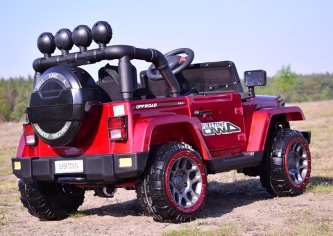 MEGA JEEP FULLTIME, NAPĘD 4X4, 1X12V ,WOLNY START/ MIĘKKIE KOŁA, FUNKCJA BUJANIA EXCLUSIVE LAKIER/7588 MEGA JEEP FULLTIME, NAPĘD 4X4, 1X12V ,WOLNY START/ MIĘKKIE KOŁA, FUNKCJA BUJANIA EXCLUSIVE LAKIER/7588