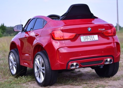 ORYGINALNE BMW X6M W NAJLEPSZEJ WERSJI, MIĘKKIE SIEDZENIE, PILOT 2.4 GHZ, LAKIER/ 2199 ORYGINALNE BMW X6M W NAJLEPSZEJ WERSJI, MIĘKKIE SIEDZENIE, PILOT 2.4 GHZ, LAKIER/ 2199