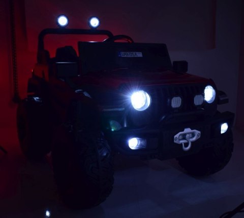 MEGA DŻIP OFF ROAD 4X4, MIĘKKIE KOŁA, MIĘKKIE SIEDZENIE, FUNKCJA BUJANIA, KLUCZYK,/HC8988 MEGA DŻIP OFF ROAD 4X4, MIĘKKIE KOŁA, MIĘKKIE SIEDZENIE, FUNKCJA BUJANIA, KLUCZYK,/HC8988