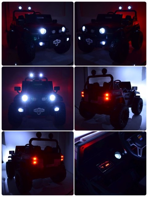 MEGA DŻIP OFF ROAD 4X4, MIĘKKIE KOŁA, MIĘKKIE SIEDZENIE, FUNKCJA BUJANIA, KLUCZYK,/HC8988 MEGA DŻIP OFF ROAD 4X4, MIĘKKIE KOŁA, MIĘKKIE SIEDZENIE, FUNKCJA BUJANIA, KLUCZYK,/HC8988