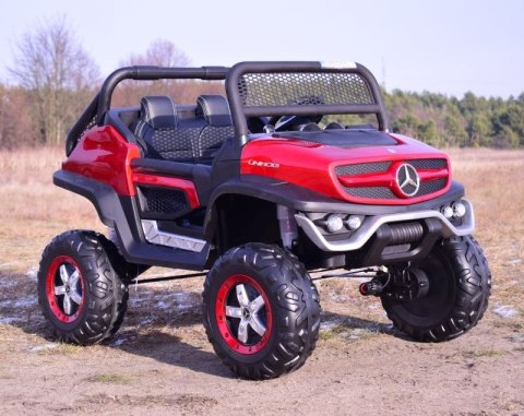 MERCEDES BENZ UNIMOG 4X4,12V14AH, AMORTYZATORY, MIĘKKIE KOŁA, MP4, LAKIER SUPER OPCJA/UNIMOG MERCEDES BENZ UNIMOG 4X4,12V14AH, AMORTYZATORY, MIĘKKIE KOŁA, MP4, LAKIER SUPER OPCJA/UNIMOG