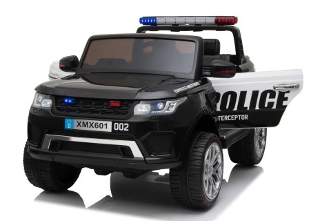 JEEP POLICJA 4X4 Z AMORTYZATORAMI, PILOT, REDUKTOR/ XMX-601-1 JEEP POLICJA 4X4 Z AMORTYZATORAMI, PILOT, REDUKTOR/ XMX-601-1