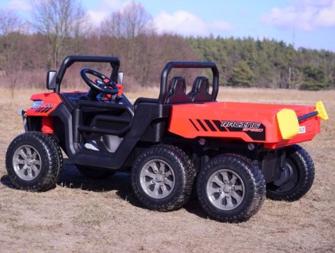 BUGGY 6 KOŁOWY DLA 2 DZIECI, ELEKTRYCZNA WYWROTKA, MIĘKKIE KOŁA, MIĘKKIE SIEDZENIE, 400 WAT/XMX623B BUGGY 6 KOŁOWY DLA 2 DZIECI, ELEKTRYCZNA WYWROTKA, MIĘKKIE KOŁA, MIĘKKIE SIEDZENIE, 400 WAT/XMX623B