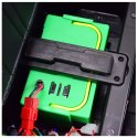 BUGGY 6 KOŁOWY DLA 2 DZIECI, ELEKTRYCZNA WYWROTKA, MIĘKKIE KOŁA, MIĘKKIE SIEDZENIE, 400 WAT/XMX623B