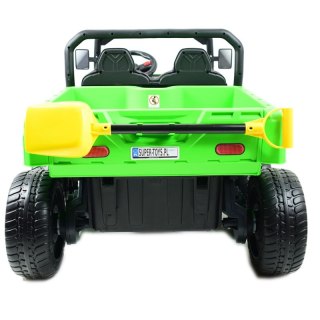 BUGGY 6 KOŁOWY DLA 2 DZIECI, ELEKTRYCZNA WYWROTKA, MIĘKKIE KOŁA, MIĘKKIE SIEDZENIE, 400 WAT/XMX623B