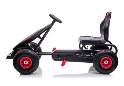 DUŻY GOKART NA PEDAŁY SUPER POWER 5, POMPOWANE KOŁA/G18 DUŻY GOKART NA PEDAŁY SUPER POWER 5, POMPOWANE KOŁA/G18