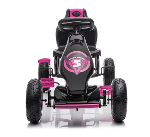 DUŻY GOKART NA PEDAŁY SUPER POWER 5, POMPOWANE KOŁA/G18 DUŻY GOKART NA PEDAŁY SUPER POWER 5, POMPOWANE KOŁA/G18