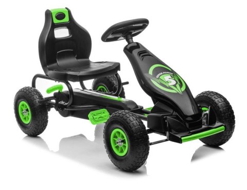 DUŻY GOKART NA PEDAŁY SUPER POWER 5, POMPOWANE KOŁA/G18 DUŻY GOKART NA PEDAŁY SUPER POWER 5, POMPOWANE KOŁA/G18