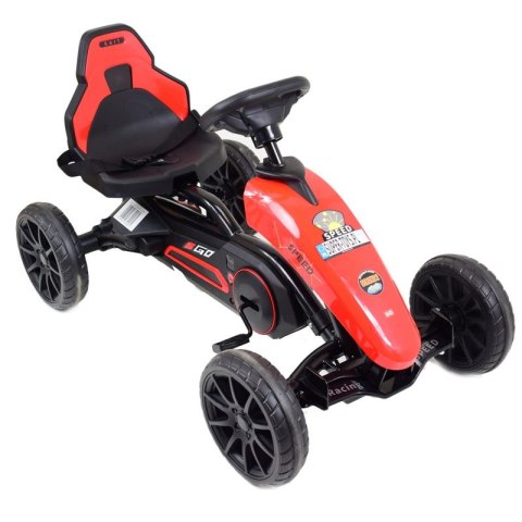 DUŻY GOKART SPEED NA PEDAŁY Z HAMULCEM, REGULOWANE SIEDZENIE, JAKOŚĆ/AHL005 DUŻY GOKART SPEED NA PEDAŁY Z HAMULCEM, REGULOWANE SIEDZENIE, JAKOŚĆ/AHL005