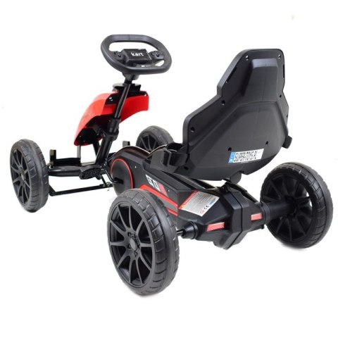 DUŻY GOKART SPEED NA PEDAŁY Z HAMULCEM, REGULOWANE SIEDZENIE, JAKOŚĆ/AHL005 DUŻY GOKART SPEED NA PEDAŁY Z HAMULCEM, REGULOWANE SIEDZENIE, JAKOŚĆ/AHL005