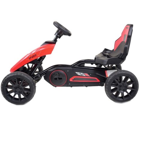 DUŻY GOKART SPEED NA PEDAŁY Z HAMULCEM, REGULOWANE SIEDZENIE, JAKOŚĆ/AHL005 DUŻY GOKART SPEED NA PEDAŁY Z HAMULCEM, REGULOWANE SIEDZENIE, JAKOŚĆ/AHL005