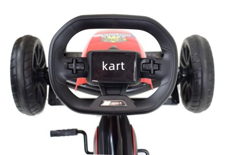 DUŻY GOKART SPEED NA PEDAŁY Z HAMULCEM, REGULOWANE SIEDZENIE, JAKOŚĆ/AHL005 DUŻY GOKART SPEED NA PEDAŁY Z HAMULCEM, REGULOWANE SIEDZENIE, JAKOŚĆ/AHL005