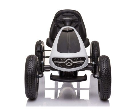 GOKART NA PEDAŁY LICENCJA MERCEDESA KOŁA EVA, MIĘKKIE SIEDZENIE Z LOGIEM MB JAKOŚĆ /XMX610 GOKART NA PEDAŁY LICENCJA MERCEDESA KOŁA EVA, MIĘKKIE SIEDZENIE Z LOGIEM MB JAKOŚĆ /XMX610