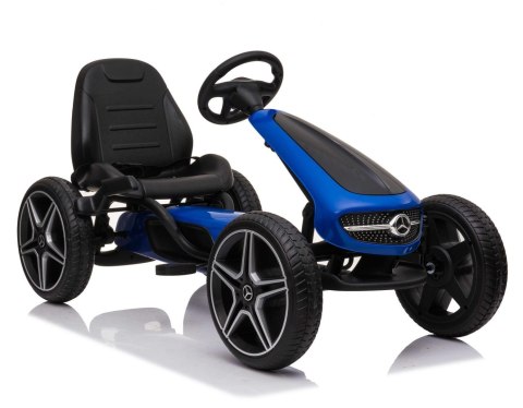 GOKART NA PEDAŁY LICENCJA MERCEDESA KOŁA EVA, MIĘKKIE SIEDZENIE Z LOGIEM MB JAKOŚĆ /XMX610 GOKART NA PEDAŁY LICENCJA MERCEDESA KOŁA EVA, MIĘKKIE SIEDZENIE Z LOGIEM MB JAKOŚĆ /XMX610