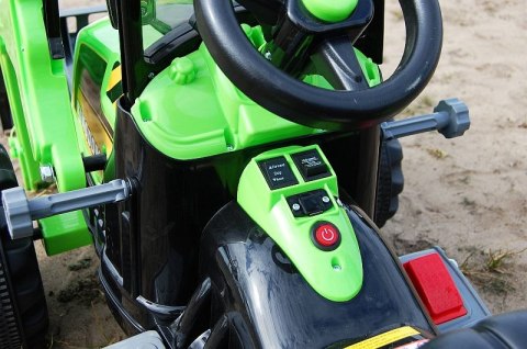 MOCNY TRAKTOR Z ŁYŻKĄ KINGDOM 12V DWIE PRĘDKOŚCI/JS328A MOCNY TRAKTOR Z ŁYŻKĄ KINGDOM 12V DWIE PRĘDKOŚCI/JS328A