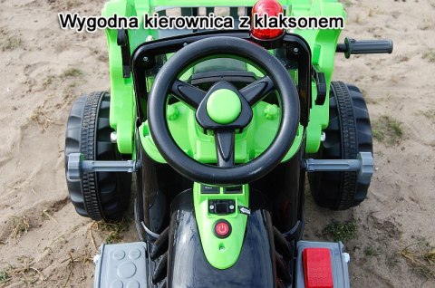 MOCNY TRAKTOR Z ŁYŻKĄ KINGDOM 12V DWIE PRĘDKOŚCI/JS328A MOCNY TRAKTOR Z ŁYŻKĄ KINGDOM 12V DWIE PRĘDKOŚCI/JS328A