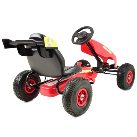 NAJNOWSZY GOKART NA PEDAŁY, KOŁA POMPOWANE, HAMULCE/G202 NAJNOWSZY GOKART NA PEDAŁY, KOŁA POMPOWANE, HAMULCE/G202