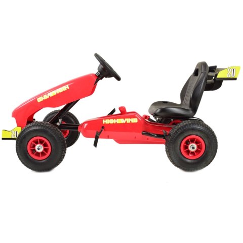 NAJNOWSZY GOKART NA PEDAŁY, KOŁA POMPOWANE, HAMULCE/G202 NAJNOWSZY GOKART NA PEDAŁY, KOŁA POMPOWANE, HAMULCE/G202