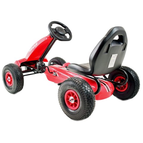 NAJNOWSZY GOKART NA PEDAŁY, KOŁA POMPOWANE, HAMULCE/G203 NAJNOWSZY GOKART NA PEDAŁY, KOŁA POMPOWANE, HAMULCE/G203