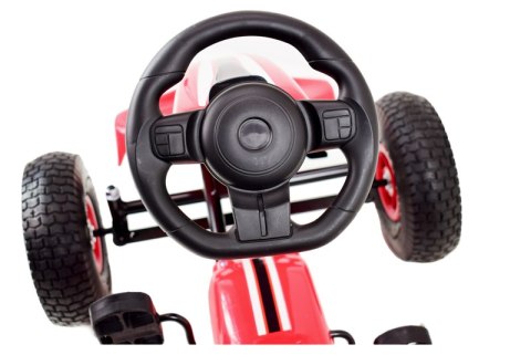 NAJNOWSZY GOKART NA PEDAŁY, KOŁA POMPOWANE, HAMULCE/G203 NAJNOWSZY GOKART NA PEDAŁY, KOŁA POMPOWANE, HAMULCE/G203