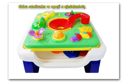 ŚLICZNY DWUSTRONNY STOLIK Z DŹWIĘKAMI/LM2131 ŚLICZNY DWUSTRONNY STOLIK Z DŹWIĘKAMI/LM2131