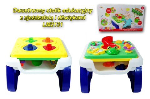 ŚLICZNY DWUSTRONNY STOLIK Z DŹWIĘKAMI/LM2131 ŚLICZNY DWUSTRONNY STOLIK Z DŹWIĘKAMI/LM2131